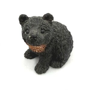 Stone Critters Littles Black Bear‎ Cub Figurine